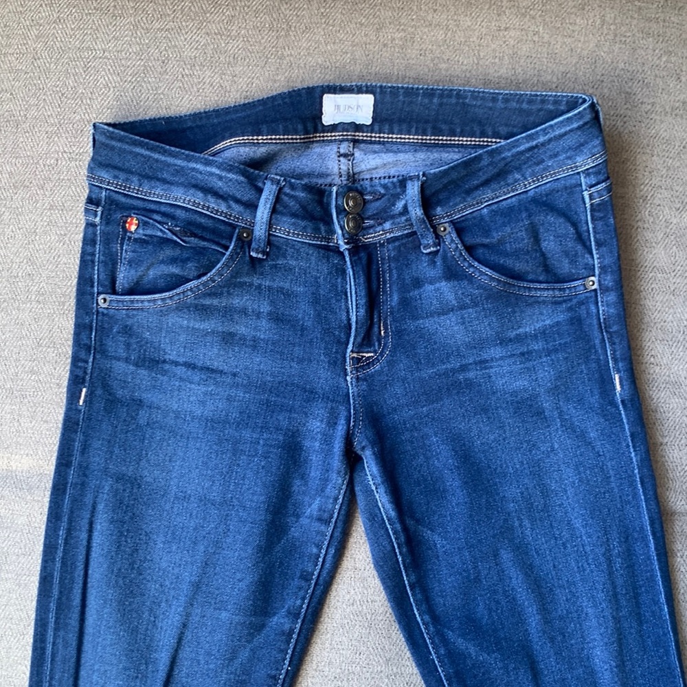 Hudson Boot Leg Jeans.